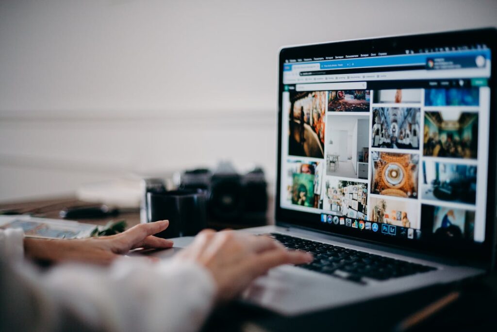 image of website