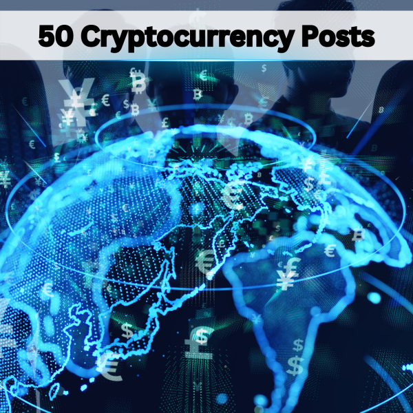50 Cryptocurrency Posts