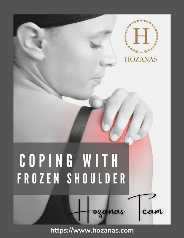 Coping With Frozen Shoulder