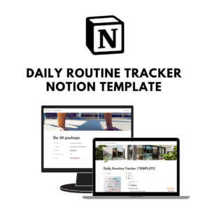 Daily Routine Tracker Notion Template