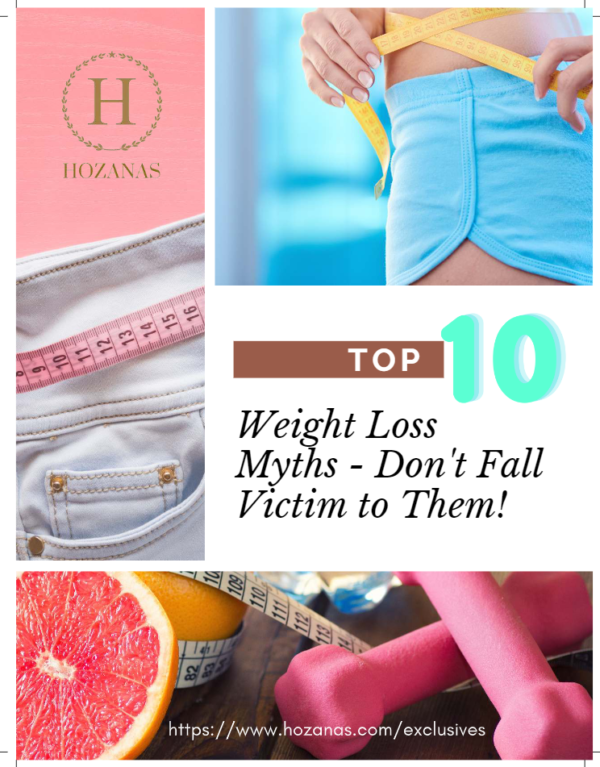 Top 10 Weight Loss Myths – Don?t Fall Victim to Them