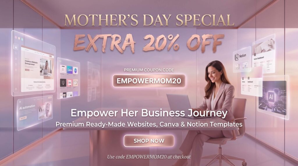 Luxury futuristic Mothers Day promotional 202605061338 1